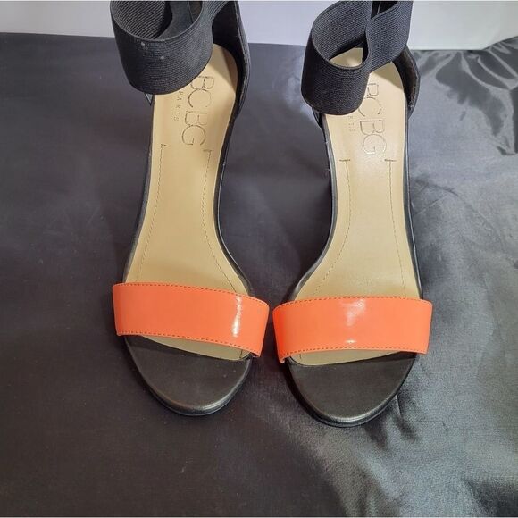 BCBG PARIS ANKLE STRAP OPEN TOES HIGH HEEL STILETTOS PUMP SANDAL - Picture 6 of 15